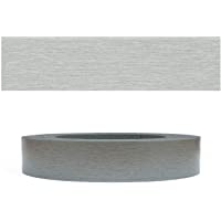 Mprofi MT® (10m rollo) Cantoneras laminadas melamina para rebordes con Greve Acero 22 mm